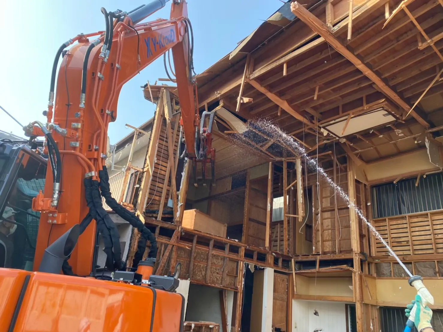建物解体1